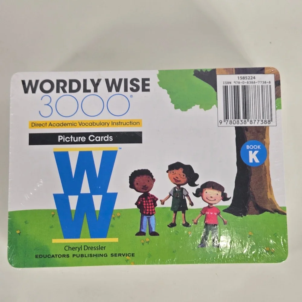 Wordly Wise 3000 Picture Cards Book K Direct Academic Vocabulary Instruction NEW